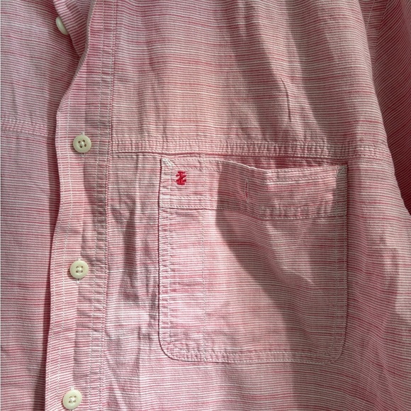 Izod Pink Casual Button Down Shirt - Picture 3 of 6